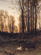 Ivan Shishkin Eventide-Sunset oil painting